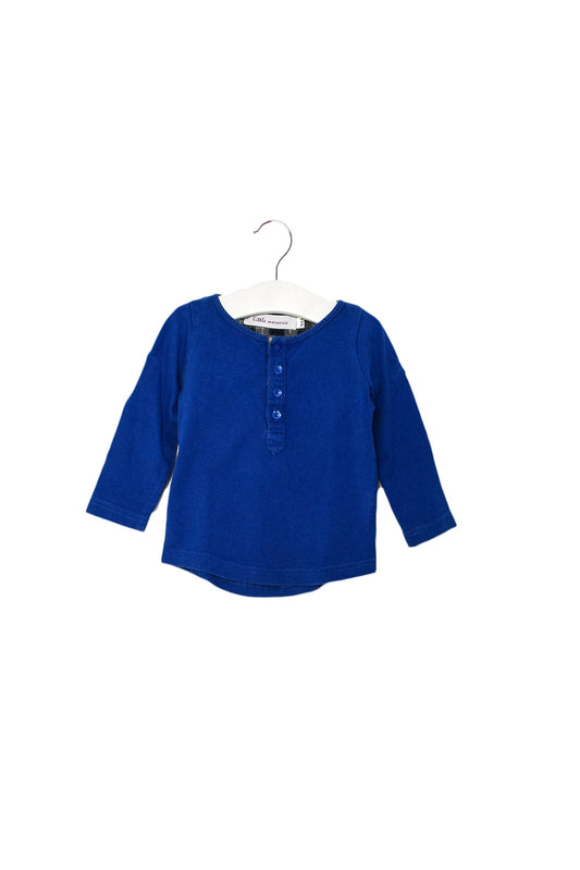 Blue Little Mercerie Long Sleeve Top 6M at Retykle