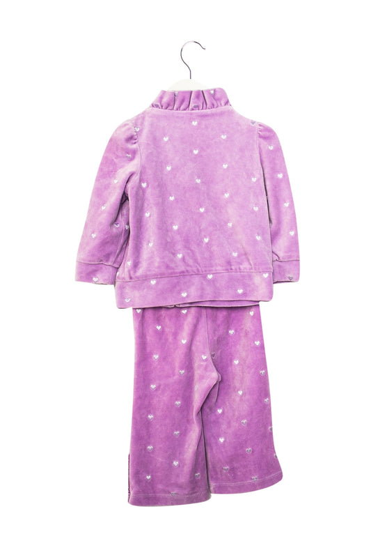 Purple Nicholas & Bears Sweatshirt and  Sweatpants Set 2T at Retykle